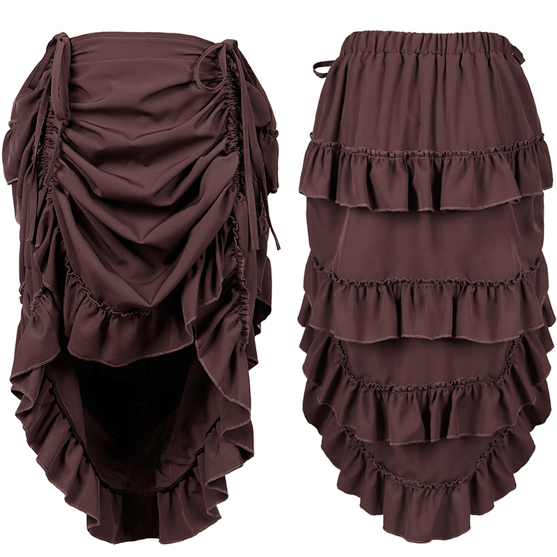 Steampunk Victorian Pleated Co - Skirts ulasan dan harga