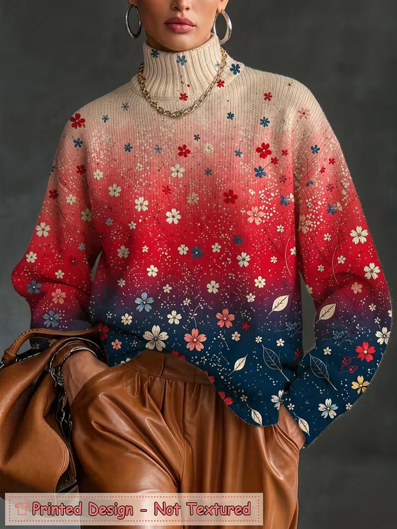 Women Turtleneck T shirt Gradi - Blouses ulasan dan harga
