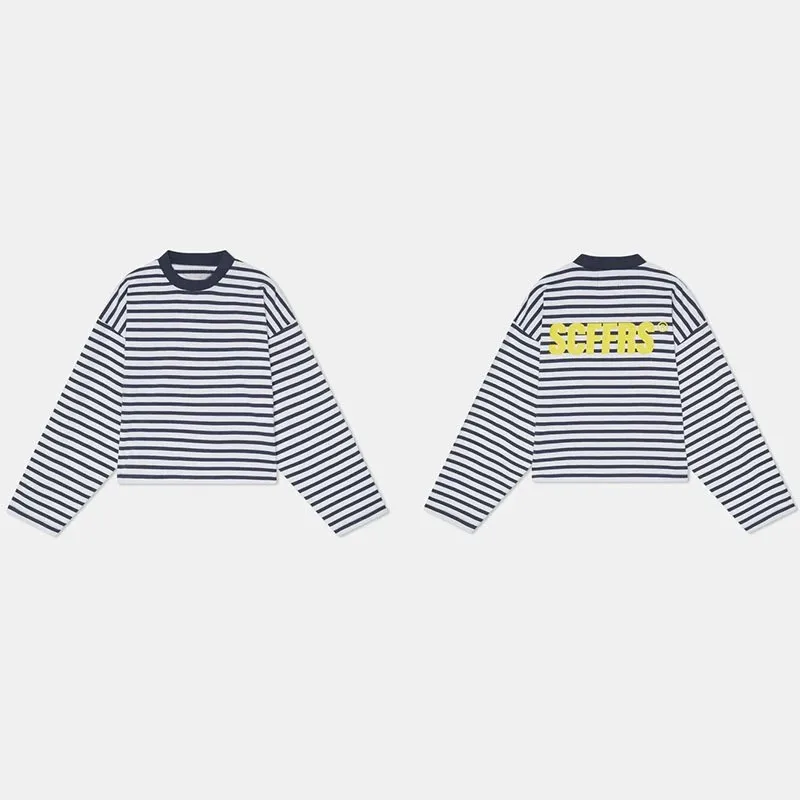 Unisex long sleeved T-shirt wi - Blouses ulasan dan harga