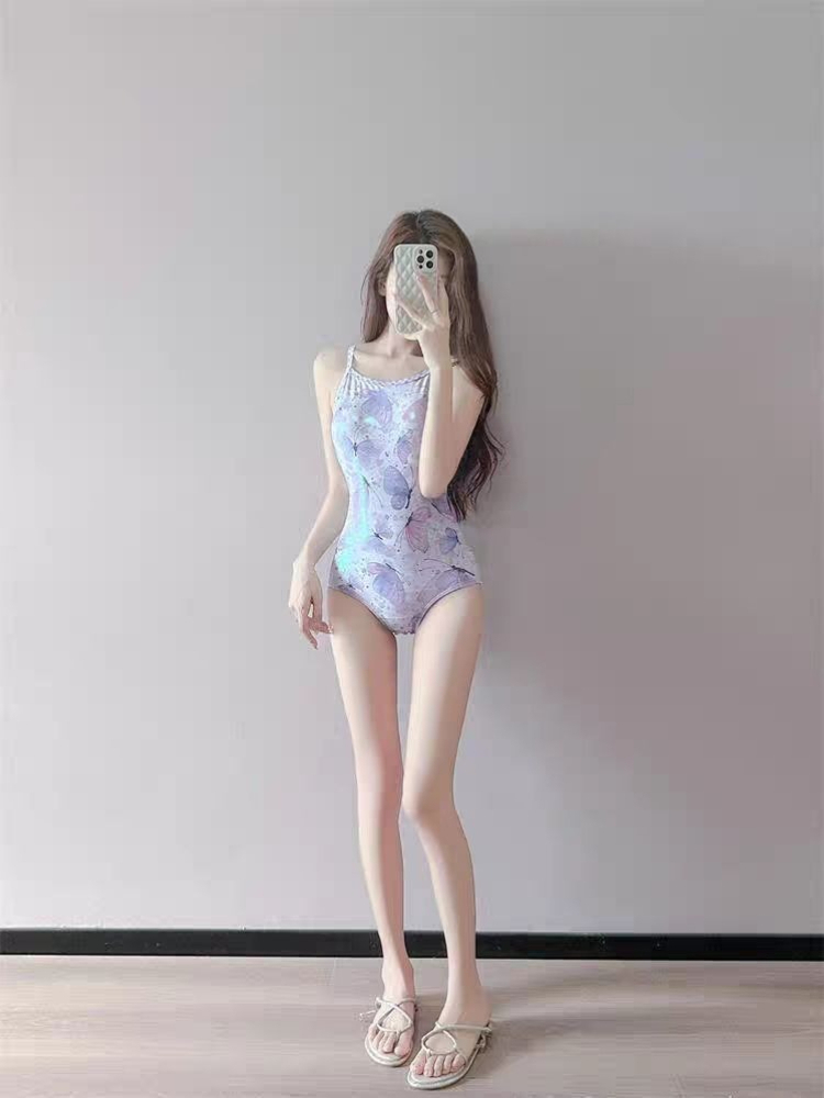 Fairy Style Triangular Cutout  - Swimwear ulasan dan harga