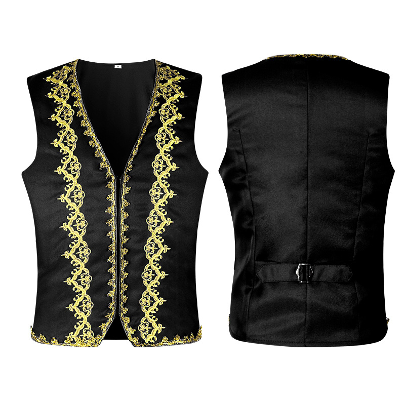 Medieval Gold Embroidery Baroq - Tops ulasan dan harga