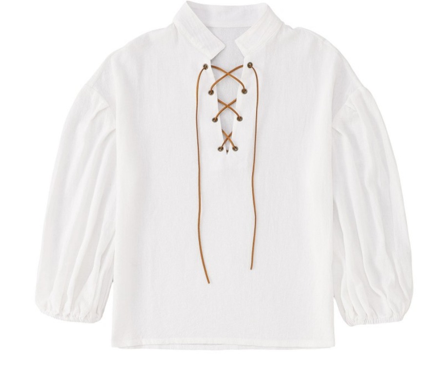 Boys Medieval Pirate Shirt Kid - Tops ulasan dan harga