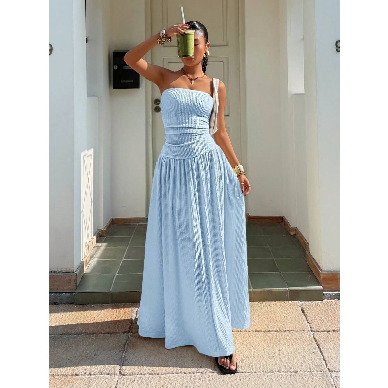 2026 Women's Long Summer Dress - Boho Summer Beach Maxi Dress ulasan dan harga