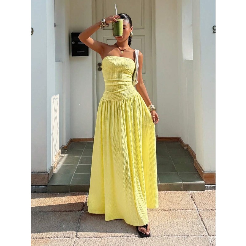 2026 Women's Long Summer Dress - Boho Summer Beach Maxi Dress ulasan dan harga