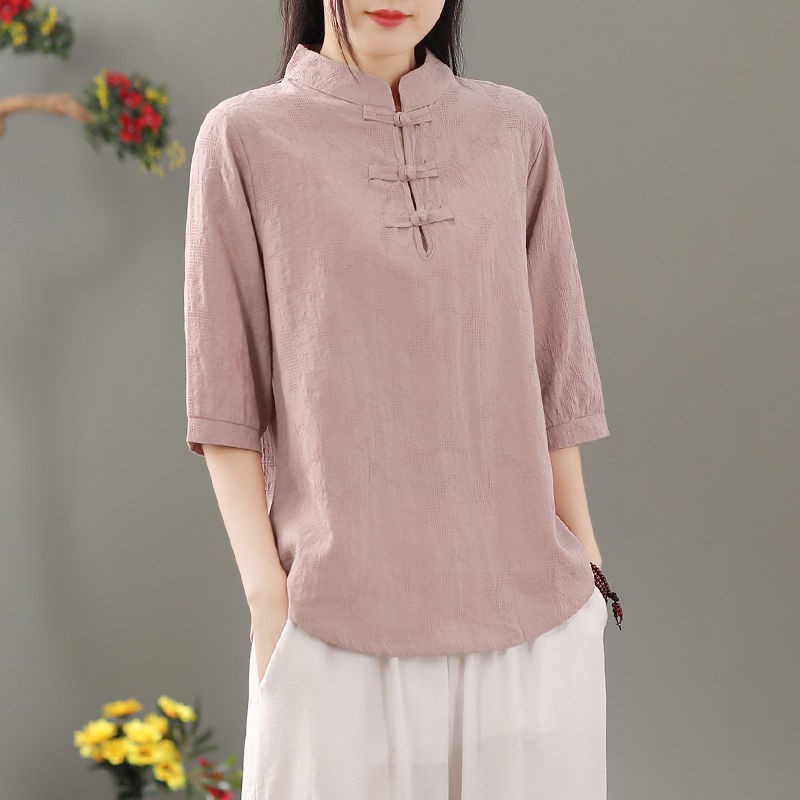 Pullover Crew Neck Blouse Regu - Blouses ulasan dan harga