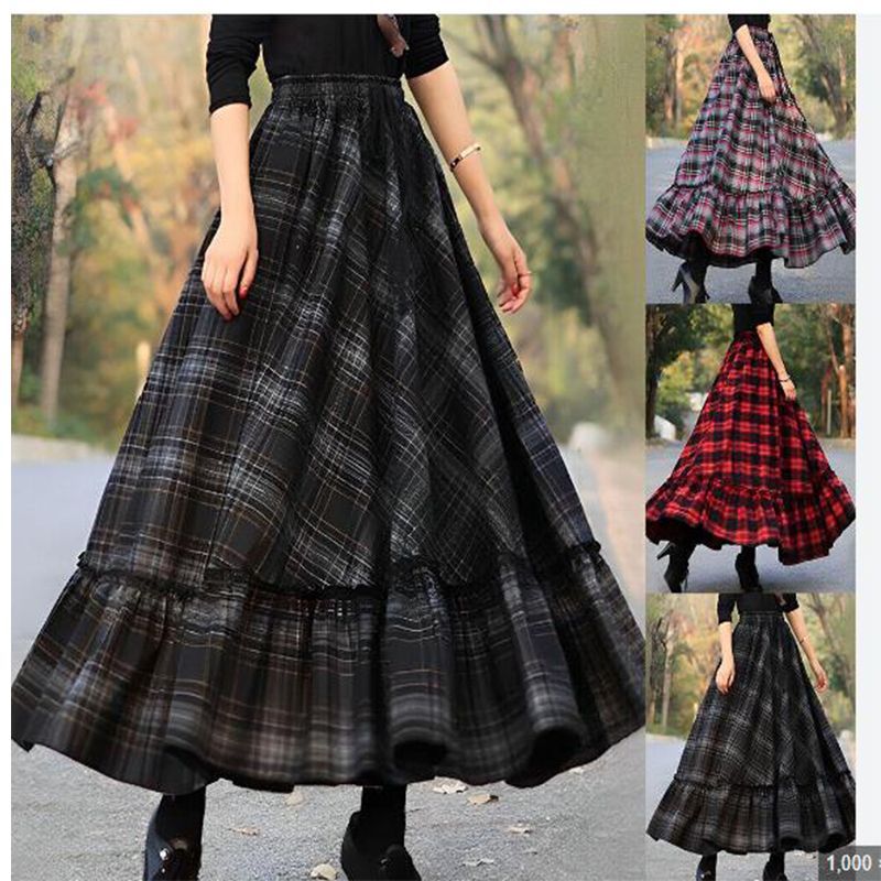 Spring Summer French Elegant W - French Vintage Floral Midi Dress ulasan dan harga