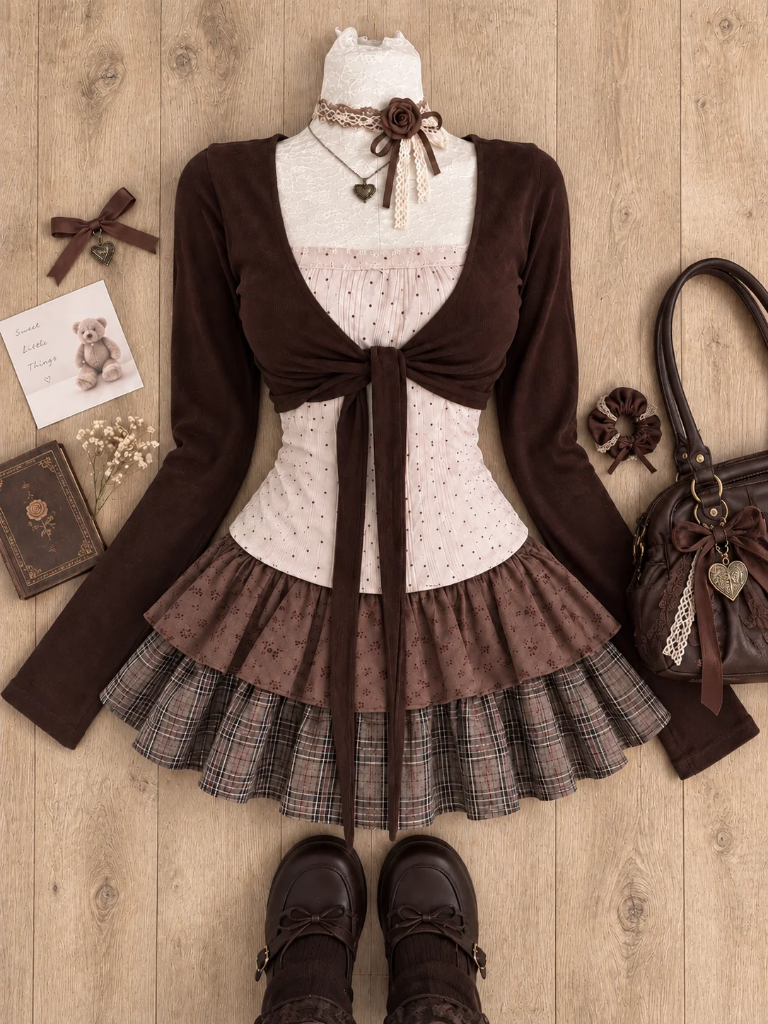 Vintage American Retro Women 2 - Blouses ulasan dan harga