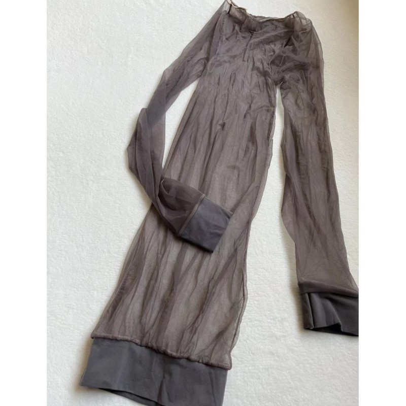 Transparent Smooth Sexy Bodyst - Sexy Mesh Sheer Bodycon Dress ulasan dan harga