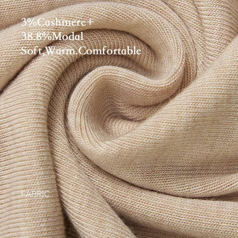 Women Cashmere Blend Long Slee - Blouses ulasan dan harga